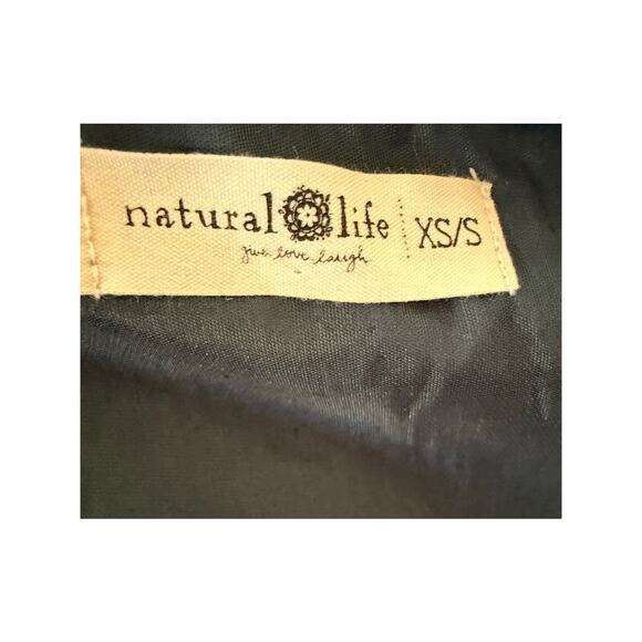 natural life Mini Dress in Blue Crushed Velvet Size XS/ Small - Picture 6 of 7